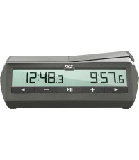 Digitālais šaha pulkstenis DGT 1500, pelēks