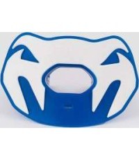 Venum Elite lūpu aizsargu logotipa izlaidums - zils/balts