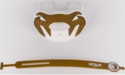 Venum Elite Lipguard Logo Edition - White/Gold
