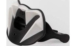 Zobu aizsargs Venum Elite Lipguard OG Edition, melns/balts