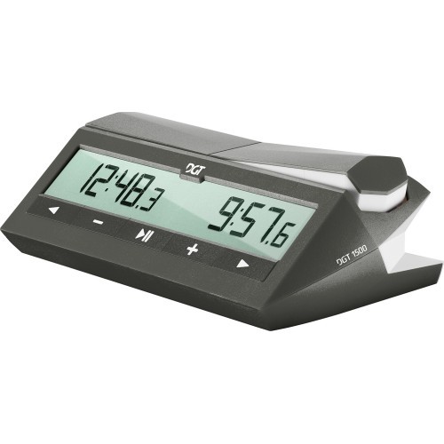 DGT 1500 digital chess clock grey