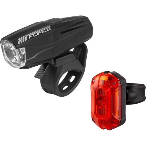 Light Set FORCE VARIO 500LM + 25LM, USB