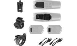 Lukturu komplekts FORCE VARIO 500LM + 25LM, USB