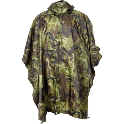 Lietus pončo MFH Rip Stop – M 95 CZ Camo