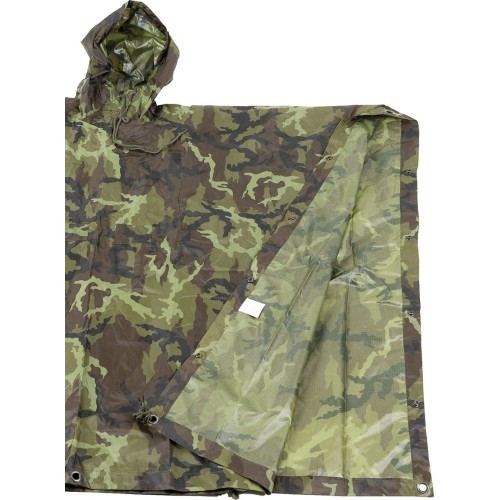 Lietus pončo MFH Rip Stop – M 95 CZ Camo