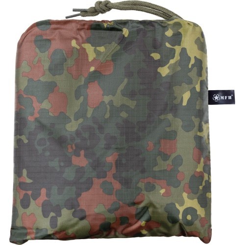 Rip Stop Poncho MFH - BW Camo