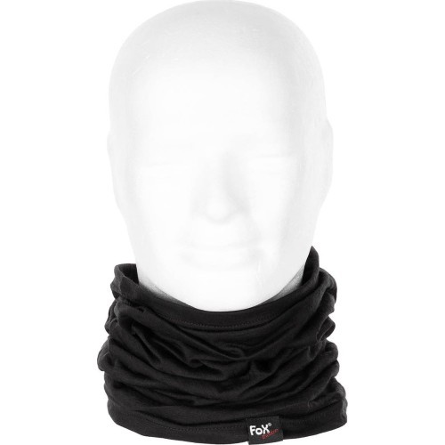 Бафф FoxOutdoor Merino Lite – черный