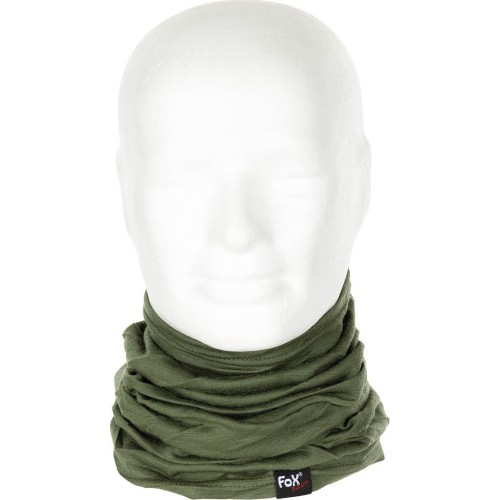 Kakla sega FoxOutdoor Merino Lite, zaļa