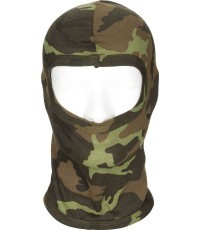 Balaklava ar 1 caurumu M 95 CZ camo 100 % Kokvilna
