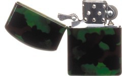 Ветрозащитная зажигалка MFH – Woodland, без заправки