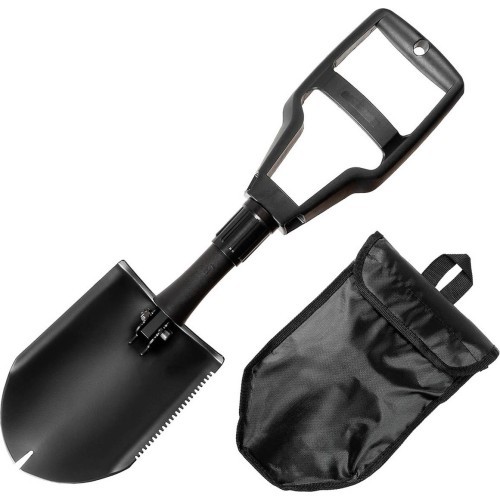 Folding Spade MFH - Black
