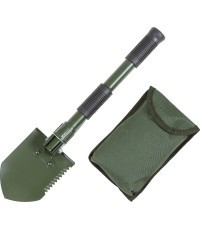 Mini saliekamo lāpstu komplekts MFH 3in1, zaļš