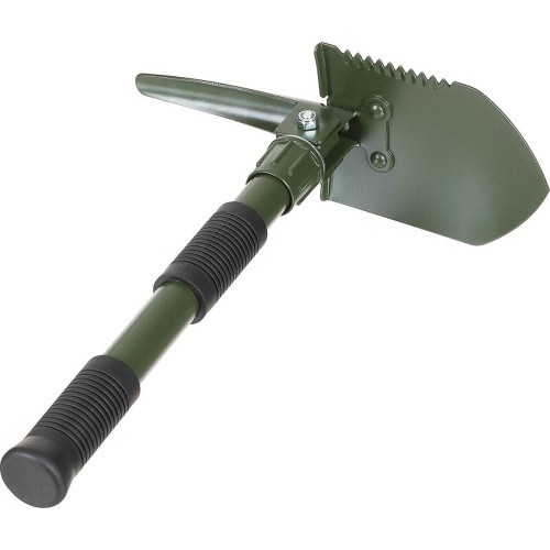 Salokāma mini lāpsta MFH 3in1, zaļa