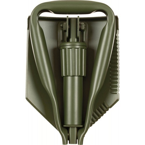 Folding Spade MFH - Green, Extra Stable