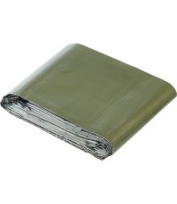 Ātrās palīdzības sega MFH, sudraba-zaļa