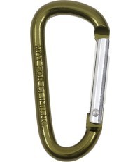 Карабин D MFH, зеленый, 6 ммx6 см