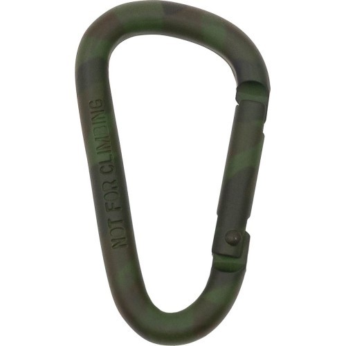 Carabiner D MFH - Camo, 6mmx6cm