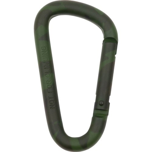Carabiner D MFH - Camo, 8mmx8cm