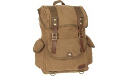 Mugursoma PT Canvas, brūna, 25 l
