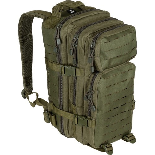 Mugursoma MFH Assault I Laser, zaļa, 30 l