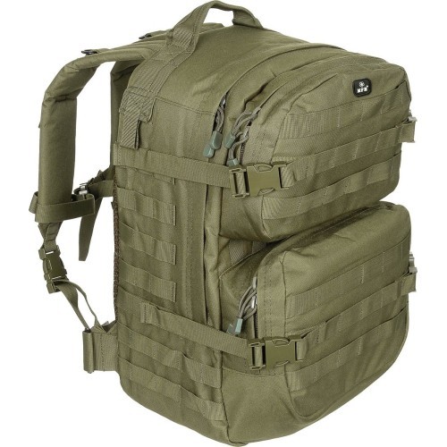 Mugursoma MFH Assault II, zaļa, 40 l