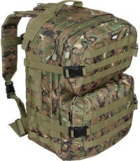 Mugursoma MFH Assault II Digital Woodland, 40 l