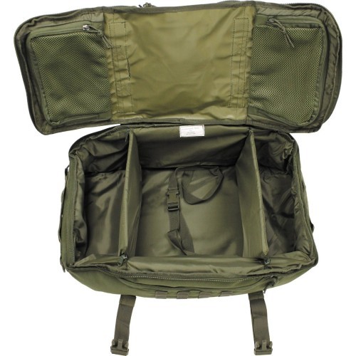 Backpack Bag MFH Travel - Green, 62x25x35cm