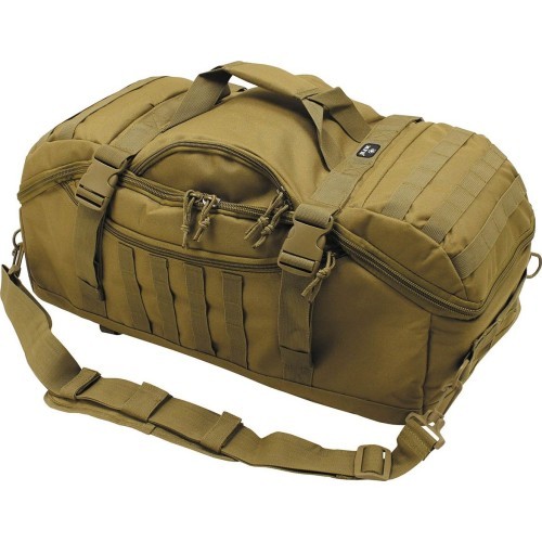 Ceļojumu mugursoma MFH Travel, Coyote Tan, 62x25x35 cm