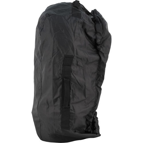 Mugursomas pārsegs FoxOutdoor Transit I, melns, 80-100 l