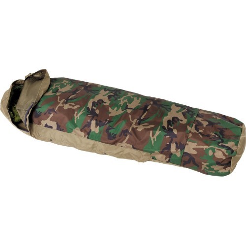 Sleeping Bag Cover MFH Modular - Woodland