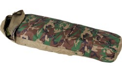 Sleeping Bag Cover MFH Modular - Woodland