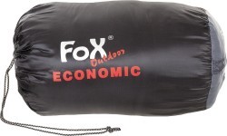 Спальный мешок FoxOutdoor Economic, черно-серый