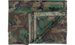 Tarpaulin MFH Tarp - Woodland, 200x300 cm