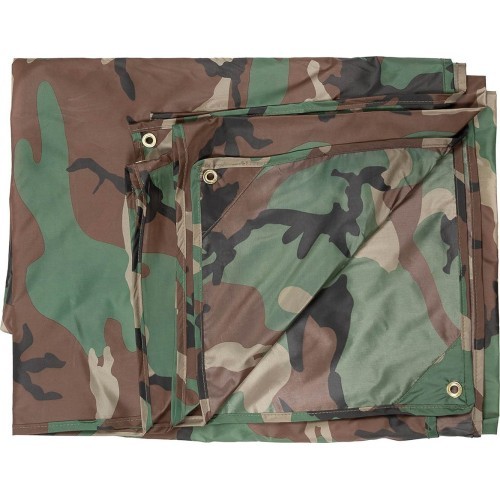 Tents MFH Tarp - Woodland, 300x300 cm