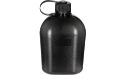 Pudele MFH GEN II, melna-caurspīdīga, 1 l