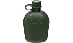 Plastmasas pudele MFH – zaļa, 1 l