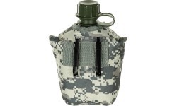 Pastic Canteen with Cover MFH - AT Digital, 1l