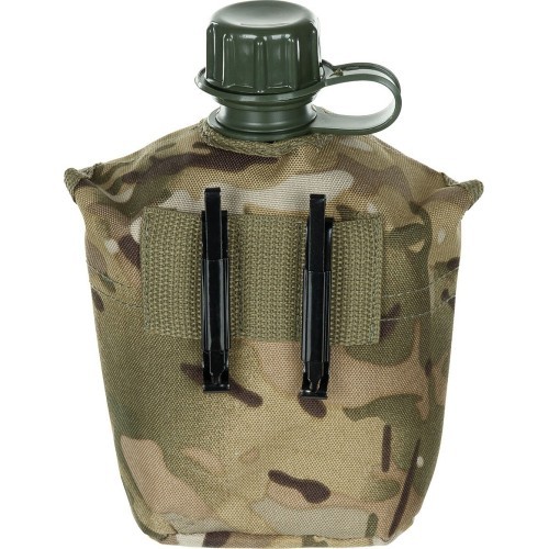 Plastmasas pudele ar pārvalku MFH Operation-Camo, 1 l