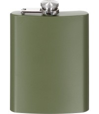 FoxOutdoor plakanā dzeramā krūze, zaļa, 225ml