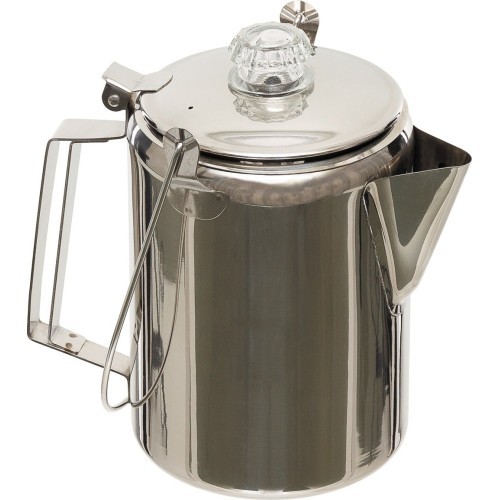 FoxOutdoor kafijas kanna ar perkolatoru, 1,2 l