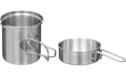 Набор туристической посуды FoxOutdoor, нержавеющая сталь