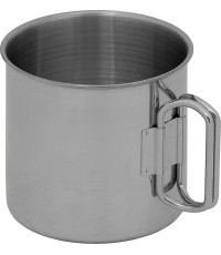 Krūze ar saliekamiem rokturiem FoxOutdoor, 450 ml