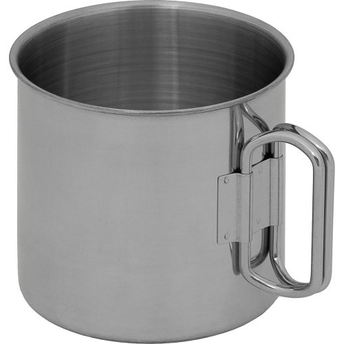 Krūze ar saliekamiem rokturiem FoxOutdoor, 450 ml