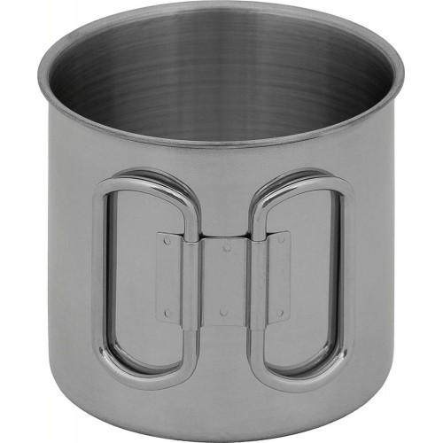 Krūze ar saliekamiem rokturiem FoxOutdoor, 450 ml
