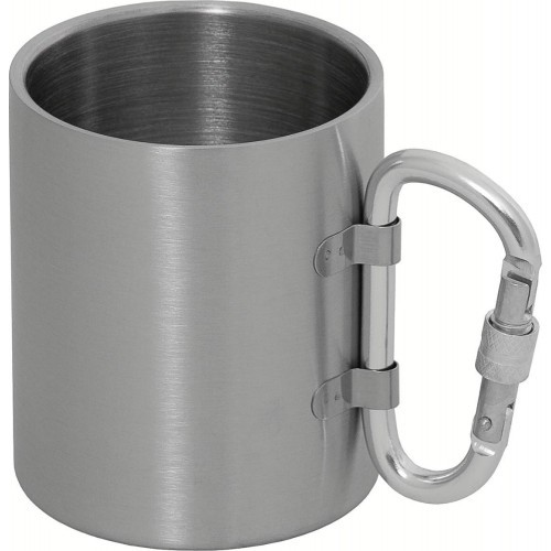 Stainless Steel Cup FoxOutdoor Carabiner, 300ml
