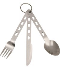 FoxOutdoor Extra Light 3 gabalu galda piederumu komplekts