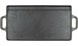 Čuguna panna ar rokturiem FoxOutdoor, 50x23x15 cm