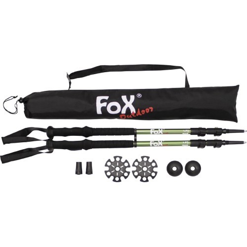 Alumīnija trekinga nūjas FoxOutdoor Lusen