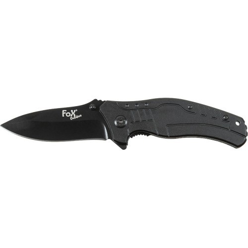 Saliekamais nazis FoxOutdoor, melns