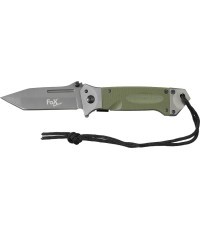 Saliekams nazis FoxOutdoor, zaļš, G10 rokturis